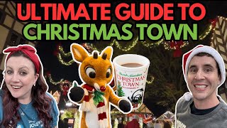 Ultimate Guide to Christmas Town  Shows Characters Christmas Town Express and More [upl. by Adnot268]