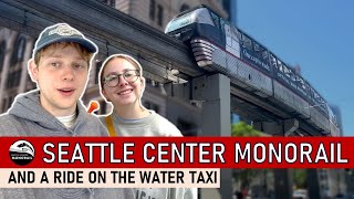 Riding the Seattle Center Monorail [upl. by Audras]