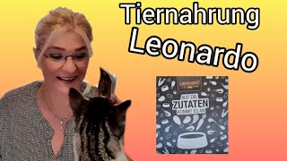 Leonardo Tiernahrung Probier boxen Unboxing mit 5 Katzen 🥳 [upl. by Ahsyat]