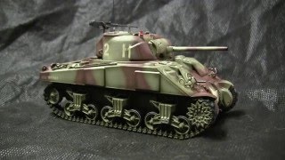 135th scale Tamiya Early Production M4 sherman tank [upl. by Macnair543]