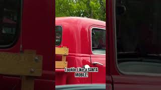 Santa Claus Has a Pickup Truck SantaClaus Santa Christmas Truck [upl. by Rayford]