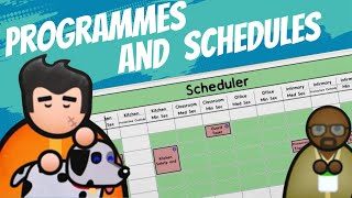 Guide to programmes and scheduler prisonarchitect guide game [upl. by Nikolia801]