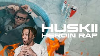 YESSIR TALK THAT TALK HUSKII  HEROIN RAP REACTION [upl. by Inglis159]