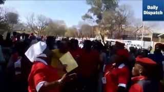 EFF sing antiZuma song outside Mthatha court [upl. by Nunciata]