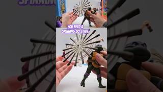 you need a spinning bo staff Donatello tmnt neca [upl. by Swithin]