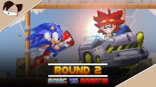 Round 2 l Sonic VS Eggette Animation [upl. by Aiekam580]