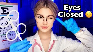 ASMR Cranial Nerve Exam but EYES CLOSED 👀 Doctor ASMR for Sleep ❤️ Follow my Instructions [upl. by Medin]