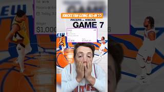 Knicks fan going ALLIN on Game 7 at MSG 👀 [upl. by Teodora]