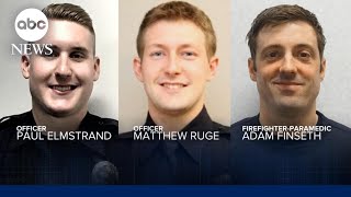 Firefighter 2 police officers killed in Minnesota shooting [upl. by Suivatnad856]