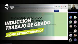 Inducción Trabajos de Grado 20242 [upl. by Audy611]