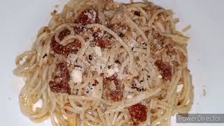 SPANISH STYLE SARDINES PASTA W SUNDRIED TOMATO  how to [upl. by Jamal]