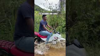 MAIS ATÉ NA CHUVA  remix motovlog 500subs [upl. by Nayrbo]