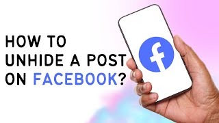 How To Unhide A Post On Facebook  Facebook Hidden Posts Unhide [upl. by Lletram513]