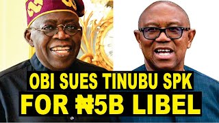 Peter Obi Demands ₦5bn Compensation From Tinubu Spokesman For Defamatory amp Libelous Statements [upl. by Clare478]