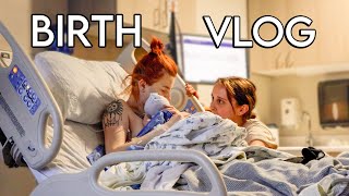 BIRTH VLOG  Labor amp Delivery Of Our First Baby Home Birth to Hospital [upl. by Castor]