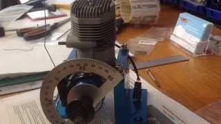 OS Max AX 120 2 Stroke Engine Timing Setup [upl. by Silvio]