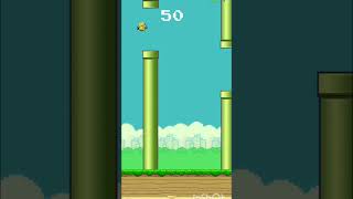 Flappy bird world record  gaming flappybird gameplay viralvideo [upl. by Ardnaiek]