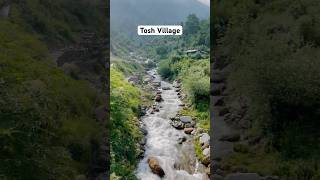 Waterfall in Tosh Village Kasol toshvillage kasol waterfall [upl. by Yvaht]