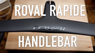 Roval Rapide Handlebar Unboxing and Initial Impressions [upl. by Ahsiniuq]