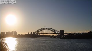 And just like that September is here Warm and clear too This is Sydney Harbour Australia LIVE Cam [upl. by Cecilia]