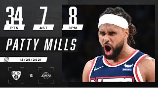 Patty Mills EIGHT 3pointers sets NEW Christmas Day record 🔥 [upl. by Moll]