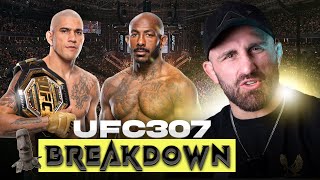 Alex Pereira Vs Khalil Rountree  Alex Volkanovskis Predictions for UFC 307 [upl. by Orth]