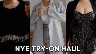 NEW YEARS TRY ON HAUL  Idées doutfit pour le nouvel an avec FashionNova [upl. by Jolynn]