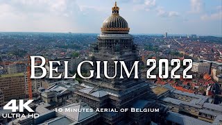 BELGIUM 🇧🇪 Drone 4K Aerial  België Belgique [upl. by Asilehs]