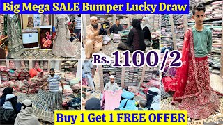 Big Mega SALE  Bumper Lucky Draw Suprising Gifts  ₹11002 Buy 1 Get 1 FREE Pakistani Suits Dresses [upl. by Sherline]