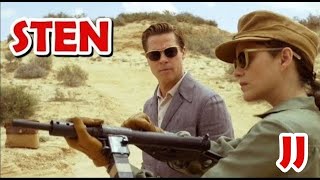 The STEN Gun  In The Movies [upl. by Ahseet]