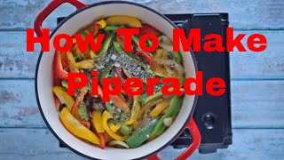 Learn How to Make Basque Piperade in 1 minute [upl. by Analeh]