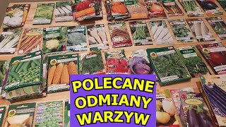 Polecane Odmiany Pomidorów Papryki Ogórków Cebuli Pora i innych Warzyw na działkę rok 2023 [upl. by Rollie]