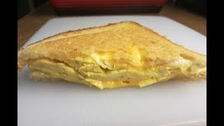 SCRAMBLED EGG AND CHEDDAR CHEESE SANDWICH [upl. by Richardo]