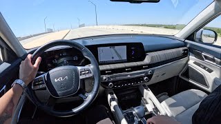 2024 Kia Telluride EX  POV Driving Review [upl. by Yelrahc]