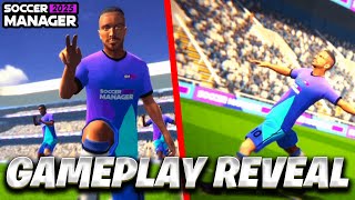 Soccer Manager 2025 new MATCH MOTION  Gameplay Reveal [upl. by Nelg]