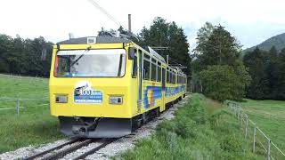 Wendelsteinbahn Bergfahrt  Sankt Margarethen [upl. by Garlen]