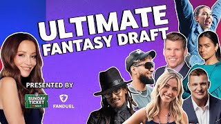 🔴 Ultimate Fantasy Draft presented by NFL Sunday Ticket and FanDuel [upl. by Licko]