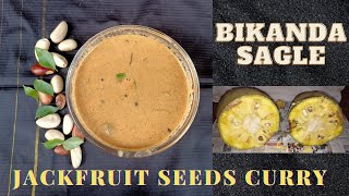 Bikanda Sagle I Jackfruit Seeds Curry I simplerandhap [upl. by Eiramrefinnej925]