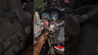 HF Deluxe bike wiring problem simple solution bikemechanic mecanics shortvideo automobile bike [upl. by Alle808]