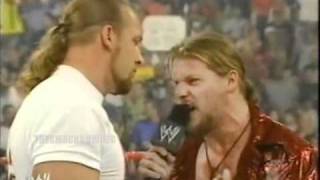 Y2J Chris Jericho RAW Segement 852002 with Triple H and Rob Van Dam [upl. by Jermayne]