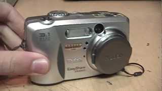 Kodak EasyShare DX4330 digital camera from 2002 [upl. by Eladnwahs]