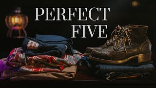 Building the Perfect 5 Item Wardrobe [upl. by Jayson]