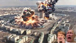 happened 1 minute ago Ukrainian nuclear launch destroys central Moscow in Russia [upl. by Filberte]