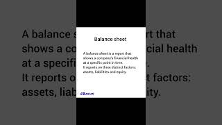 Balance sheet VS income statement financialstatementbalancesheet incomestatementeducation exam [upl. by Venu99]