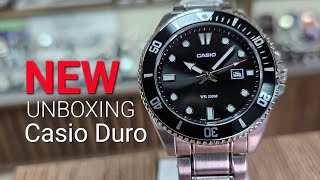 UNBOXING NEW CASIO DURO MDV107D1A1VEF [upl. by Anitsrihc]