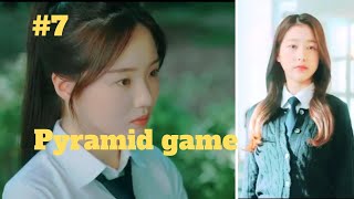 pyramid game kdrama part 7 in telugu explanation  High school thriller story  Potti explain [upl. by Ruckman931]