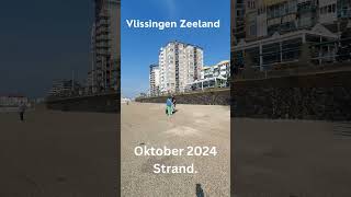 Vlissingen Zeeland Niederlande Strand Oktober 2024 Tolles Land tolle Stadt [upl. by Ermanno]