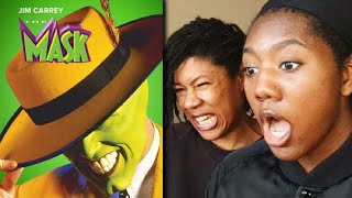 The Mask 1994 MOTHER DAUGHTER FIRST TIME WATCHING Movie Reaction  Katherine Jaymes [upl. by Naiditch]