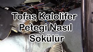 Tofaş kalorifer peteği sökümü [upl. by Nirehtak]