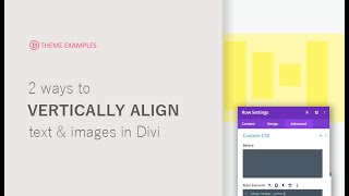 Vertically align Divi content [upl. by Stolzer83]